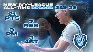 289 3 POINTERS!! ABBEY HSU SETS A NEW IVY-LEAGUE RECORD!