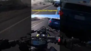 Lane Splitting Motorcycle Crash | @Jurgenlens