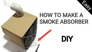 How to make a smoke absorber | Easy | DIY | EASYMAKES ||