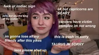 ur zodiac sign sucks