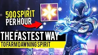 Fastest Dawning Spirit Farm! 500 Per Hour | Destiny 2 The Dawning 2021