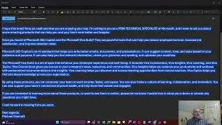The 12 Days of Copilot – Day 1 Microsoft 365 Copilot in Outlook - HLS Show Me How