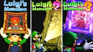 Evolution of Mario Being Rescued in Luigi's Mansion (2001-2024)