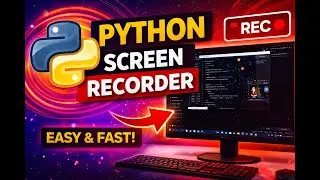 Python Screen Recorder 🔥 Create Your Own Screen Recording App | OpenCV + PyAutoGUI