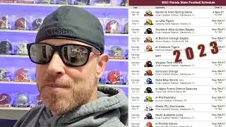 FLORIDA STATE 2023 COLLEGE FOOTBALL SCHEDULE PREVIEW
