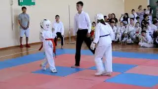 Хижникова Злата 2 бой 3 место Ангельхер Милана 2 бой 1 место