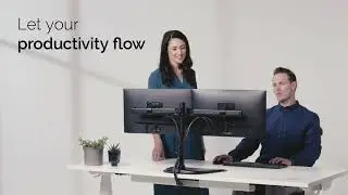 Seasa™ Monitor Arms from Fellowes