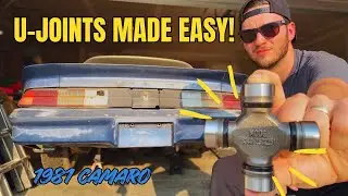 How To Replace Universal Joints! | Project Camaro