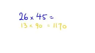 Mental Math Multiplication   Instantly multiply with numbers ending in 5