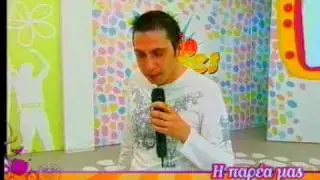 DIMITRIS GALANIS MATIA FEGGARIA LIVE AT TV DIKTYO
