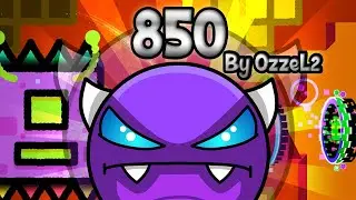 Geometry Dash - 850 by OzzeL2 (Weekly Demon - All Coins)