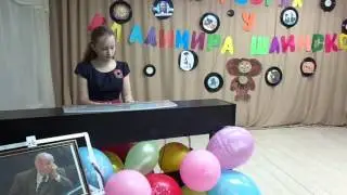 2015 НДШИ Гребенева Мария 10 лет В. Шаинский "Крейсер "Аврора"