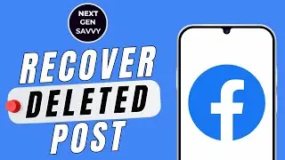 HOW TO RECOVER A DELETED POST ON FACEBOOK