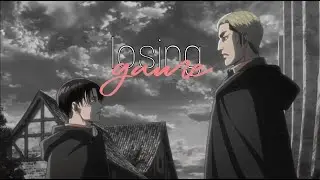 levi x erwin — loving you is a losing game.