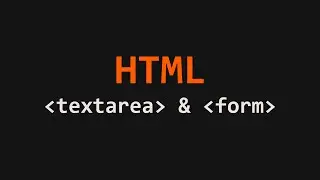 Textarea Form Attribute HTML Example
