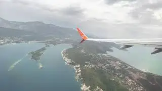 SkyUp Boeing 737-900ER Tivat - Kyiv flight