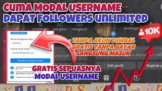 Gratis Sepuasnya🔥2 Cara Menambah Followers Instagram Gratis Tanpa Akun Tumbal