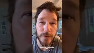Chris Pratt | Coffee instagram story July 11th 2024