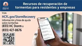 Informacion y linea de ayuda sobre tormentas