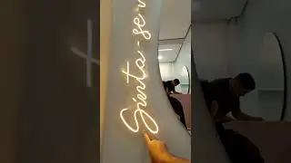 Acrílico com led neon. Mais uma entrega de sucesso.