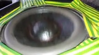 Sven ps. 490 bass test (broken Speaker)