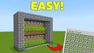 Easy Automatic Sugarcane Farm in Minecraft Bedrock!#minecraft #technogamerz #minecraftfunny