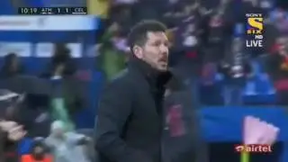 Fernando Torres Goal Atletico Madrid vs Celta 1-1 12/02/2017