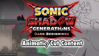 Sonic X Shadow Generations Dark Beginnings: Extended Prologue Animatic