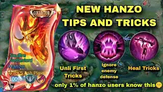 New Hanzo Tips and Tricks 2025!!!🔥 (only 1% of hanzo users know this)