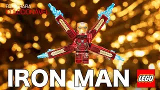 LEGO MARVEL SUPER HEROES | HOMEM DE FERRO | FOTOGRAFIA DE COLECIONÁVEIS | YO STUDIO