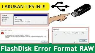 Tips for Fixing a Raw Format Flash Drive That Won't Open