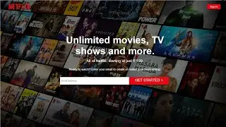 NETFLIX Clone using HTML and CSS | Full Website