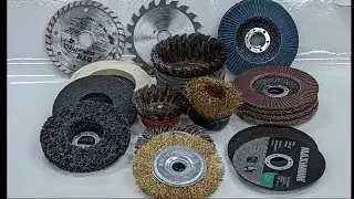 14 Amazing & Useful Angle Grinder Disc !!!