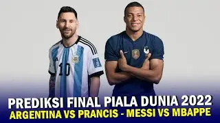 🔴 LIVE SCTV • ARGENTINA VS FRANCE • Grand Final World Cup 2022 • Illustration & Score Prediction