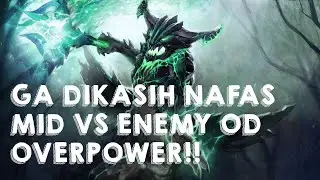 GA DIKASIH NAFAS MID VS ENEMY OD OVERPOWER!! | DOTA 2 TURBO (FULL GAMEPLAY)