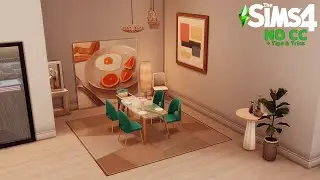 The Sims 4 l NO CC l Modern family house l Newcrest Tranquil Crescent l Stop Motion speed build