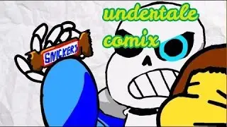undertale комикс сникерс и магистер ториэль (Rus)
