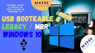🖲 CREAR USB BOOTEABLE BIOS LEGACY / PARTICIÓN MBR / WINDOWS 10 EN EL 2020 💻