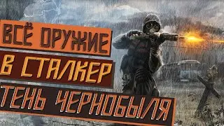 ВСЕ ОРУЖИЕ В СТАЛКЕР ТЕНЬ ЧЕРНОБЫЛЯ