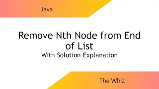 Remove Nth Node From End of List