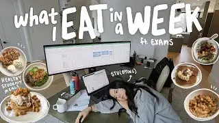 what i eat as a college student (exam week📚) | my journey w. hustle culture, burnout & perfectionism