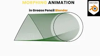 Morphing animation in Blender Grease Pencil