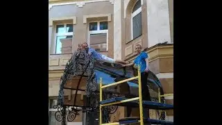 Гнутое стекло, моллирование стекла
