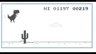 Dinosaur Game.Oh no!!!!