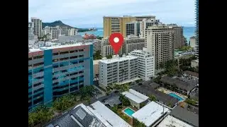 Oahu Hawaii Vacation Rental Tour:  2 BR Unit Regency At Beachwalk