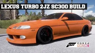 2JZ Lexus SC300 Budget Supra Build - Forza horizon 5