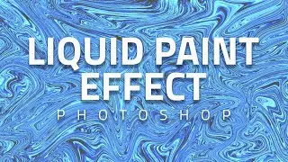 liquid paint effect photoshop~photoshop tutorial