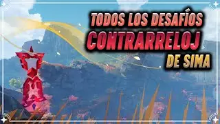 Todos los desafíos Contrarreloj de Sima (Parte superior) . Genshin Impact 2.6