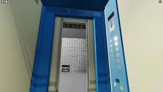 Roblox. Музыкальный и разбитый лифт ЩЛЗ 2010 г.в