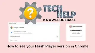 How to see your Flash Player version in Chrome